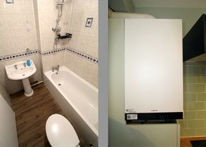 Bathroom and Boiler- click for photo gallery